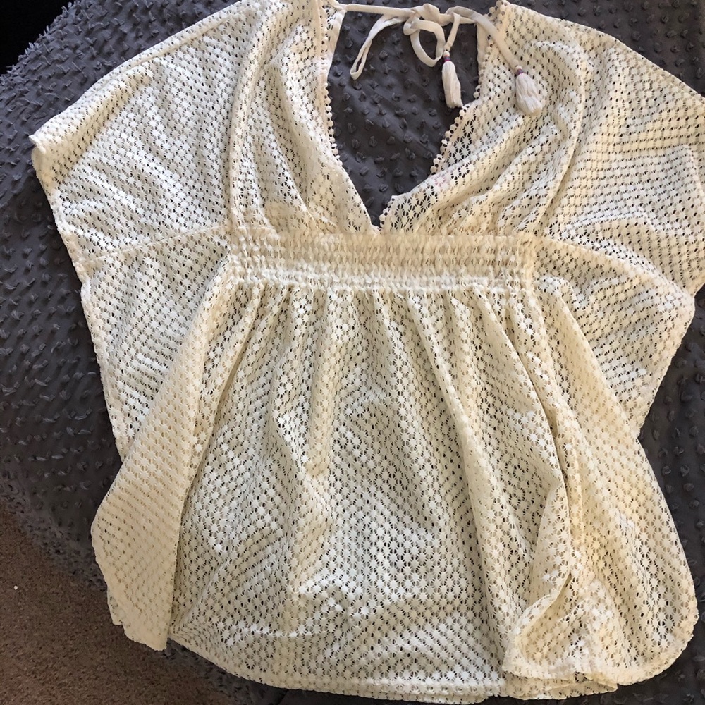 Xhilaration Crochet Cover Up-Worn only a few times
